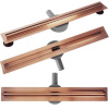 Odtokový žľab REA Neox Slim pro Brushed l.Copper 90