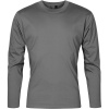 Promodoro Tričko Promodoro 4099, dlouhý rukáv, pánské COT40409965001-steel grey S Šedá ocelová