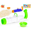 Sun Fun bublifuk pištoľ 37cm na batérie s náplňou 50ml - modrá