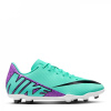 Nike Mercurial Vapor 15 Club Firm Ground Football Boot Juniors Blue/Pink/White 3 (35.5)