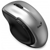 Genius Myš Ergo 8200S, 1200DPI, 2.4 [GHz], optická, 5tl., bezdrôtová, strieborná, 1 ks AA, BlueEye 31030029404