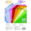 Farebný papier Gimboo A4 100 listov 80g 10 neónových farieb