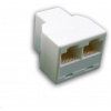 DATACOM UTP CAT5E 3xRJ45 splitter (8p8c-1F/2F)