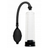 Pumpa na penis Toyjoy Power Pump Black & Clear priehľadná