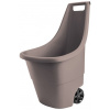 Vozík Keter® EASY GO 50 lit., 51x56x84 cm, hnedý, na záhradný odpad