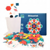 Montessori Drevené puzzle 180ks