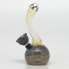 Bong Pyrex Cobra 16 cm modrá