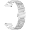 Techsuit - Watchband 20mm (W052) remienok pre Samsung Galaxy Watch 4/5/Active 2, Huawei Watch GT 3 (42 mm)/GT 3 Pro (43 mm) – strieborný KF2324399