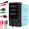 LABORATÓRNY NAPÁJACÍ ZDROJ TECHREBAL SPS-C3010 30V10A + MERACIE KÁBLE 60 CM