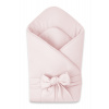 Luxusná zavinovačka SOFT pre bábätko 75x75 cm - sv. růžová