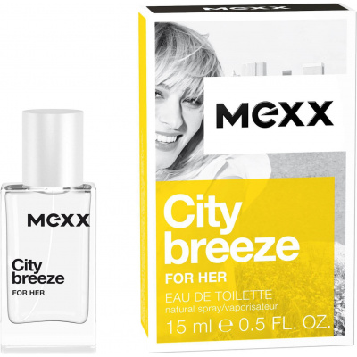 Mexx City Breeze For Her, toaletná voda 15 ml pre ženy