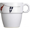 MARINE BUSINESS Sada 6 hrnčekov REGATA s vlajkami na čaj 12004 REGATA MUG - NONSLIP 6 UN