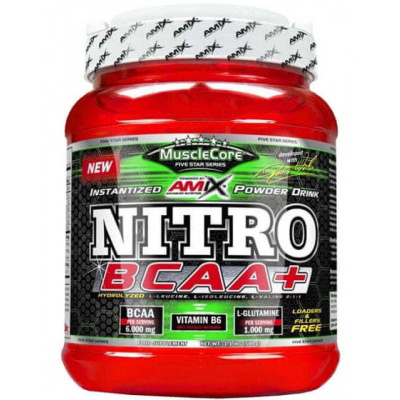 Amix Nutrition Nitro BCAA Plus 500 g, višňa