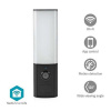 NEDIS IP kamera/ venkovní/ IP65/ Wi-Fi/ 1080p/ okolní světlo/ Onvif/ detekce pohybu/ noční vidění 10m/ čern WIFICOL10CBK