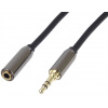 Predlžovací kábel PREMIUMCORD, Jack 3.5 mm - Jack 3.5 mm M/F 1,5 m kjqmf015 PremiumCord