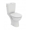 Ideal Standard Eurovit WC kombi s doskou, zadný odpad, biela W328601