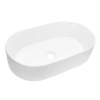Umývadlo na dosku bez prepadu 530x315x135mm oválne keramické UC533214O