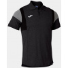 Športové tričko Joma Sleeve Polo Melange Grey|M