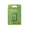 Batérie 6F22 nabíjacie 9V / 200mAh GP Recyko