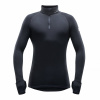 Tričko Devold Expedition Merino 235 Z.Neck Man Black - M / black