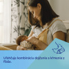 Canpol babies Antikoliková fľaša so širokým hrdlom EasyStart 120 ml PP BONJOUR PARIS