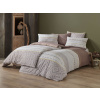 Brotex Povlečení francouzské bavlna 220x220,70x90 Roma hnědá