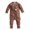 ERGOPOUCH Overal na spanie organická bavlna Layers Cocoa Veľ. 3-6 m