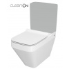 CERSANIT - WC KOMBI MISA CREA CO 010/020 ŠTVOREC, SEDADLO DUR SLIM WO LW ONE K114-022