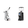 La Pavoni Stradivari Lusso + Eureka Atom Specialty 65, black