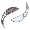 Bike It Vixen Univerzálny Chrome spätné zrkadlá s 10mm závitom MRU005