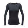 Devold Hiking Woman Shirt black XS; Černá triko