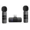 BOYA BOYA Microphone Wireless BY-V20 V2.0 2.4GHz with 2 transmitters and 1 receiver (Type-C) Black EU