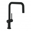 Hansgrohe Talis M54 - Páková kuchynská batéria U 220, Eco, 1jet, matná čierna 72844670