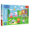 Peppa Pig Zábava v tráve 24 dilene Maxi puzzle - Trefl