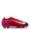 Nike Mercurial Vapor 16 Pro Juniors Firm Ground Football Boots Red/Green 2 (34)