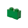 LEGO® Úložný box 12,5 x 25,2 x 18,1 cm tmavě zelená