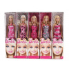 Barbie v žlutých šatech