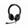 Sandberg PC sluchátka USB Chat Headset s mikrofonem, černá (126-16)