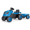 Smoby Šliapací traktor Farmer XL modrý s vozíkom