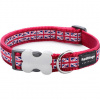 Obojok RD 25 mm x 41-63 cm - Union Jack Flag