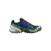 Pánska obuv SALOMON SPIKECROSS 6 GTX black/surf the web/green gecko