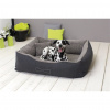 Sun Garden Luxusná pelech pre psa Lucky + Vankúš 59x67x20cm Sivá
