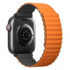 Remienok Uniq Revix Reversible na Apple Watch 42/44/45mm (UNIQ-45MM-REVGRYORG) sivý/oranžový