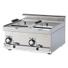 Fritéza elektrická dvojitá 0,4 kW/l, 10+10 l bez podestavby 230 V | RM - F2/10T-66EM