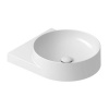 Ravak Yard umývadlo 50x40.5 cm polokrúhly pultové umývadlo biela XJX01240002