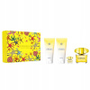 Versace Yellow Diamond EDT 90 ml + sprchový gél 100 ml + telové mlieko 100 + EDT miniatura 5 ml, darčeková sada pre ženy