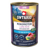 Ontario Adult monoprotein jahňacie paté s hnedou ryžou 400 g