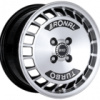 RONAL R10 TURBO 7x15 4x100 ET28.00 gloss black / polished