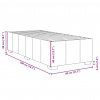 vidaXL Posteľný rám boxsping s matracom modrý 80x200 cm látka - Modrá - 212233-195535
