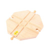 BIGJIGS TOYS Bigjigs Rail Křížení dřevěné vláčkodráhy